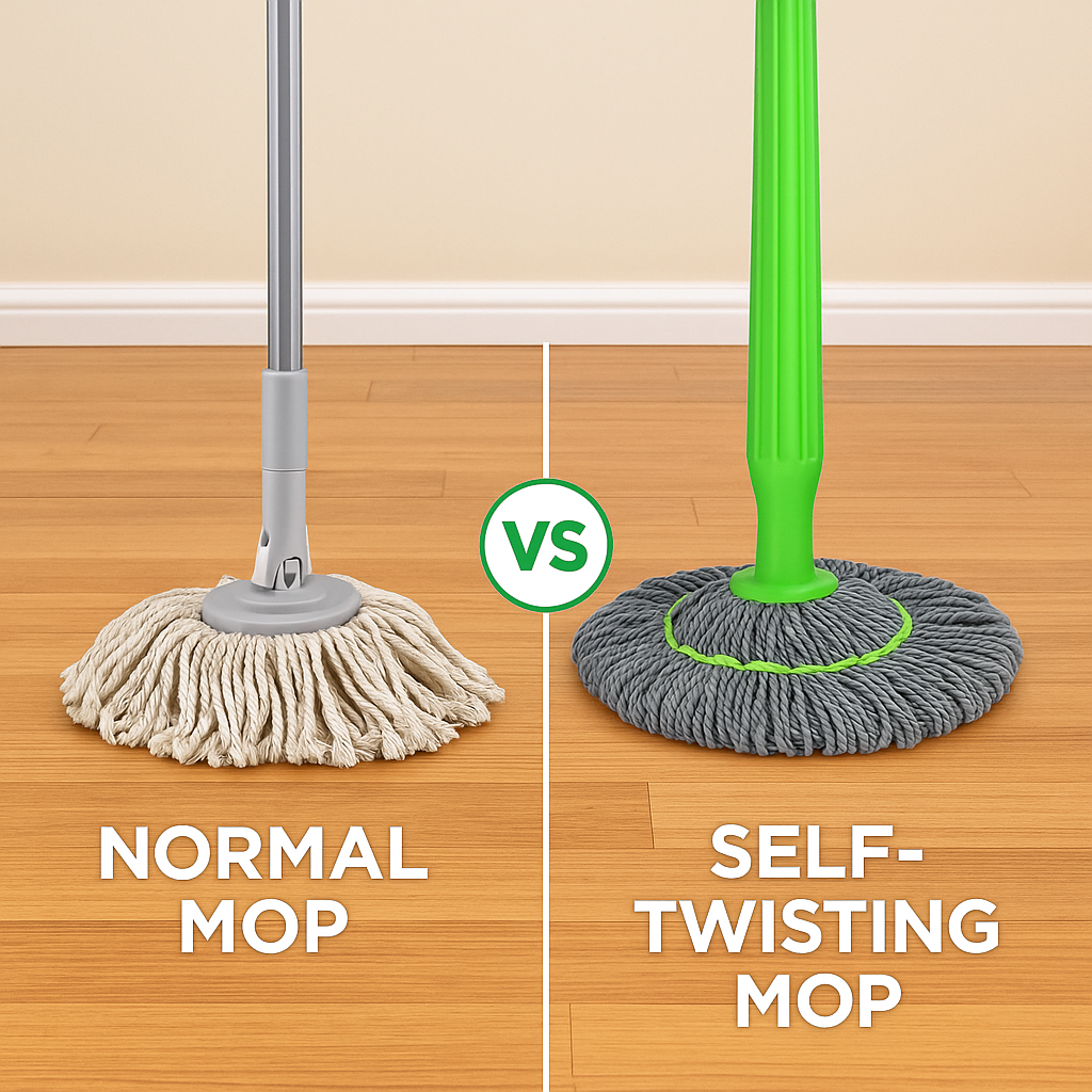 Self-twisting Water Rotating Mop