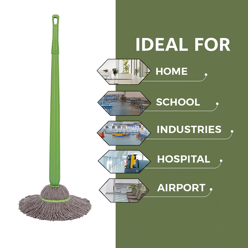 Self-twisting Water Rotating Mop