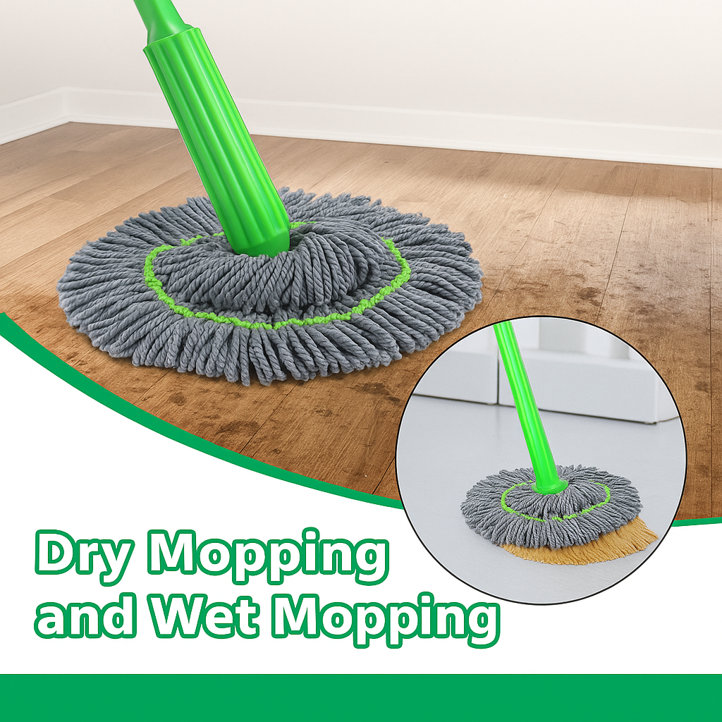 Self-twisting Water Rotating Mop