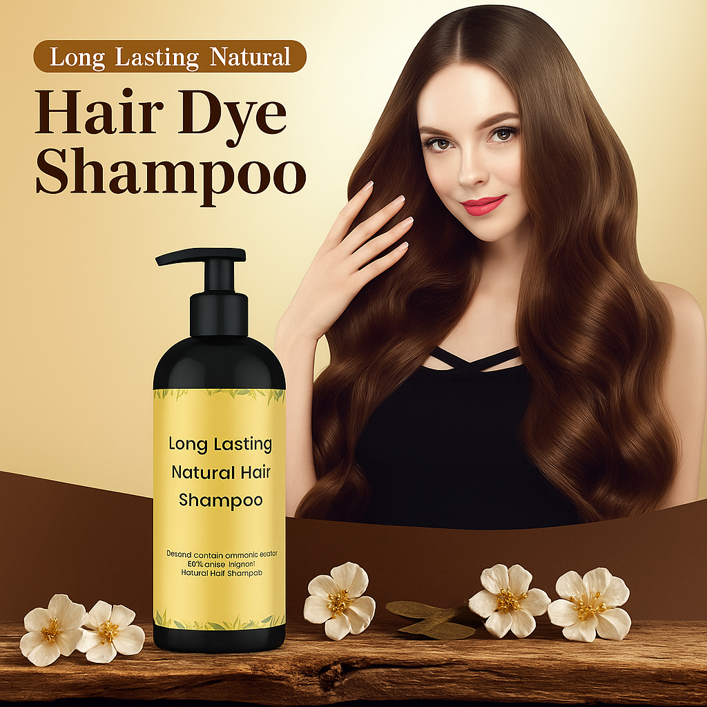 Long Lasting Natural Hair Dye Shampoo Buy 1 Get 1 Free