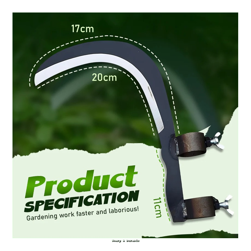 Multifunctional Portable Grass Sickle Cutter Head