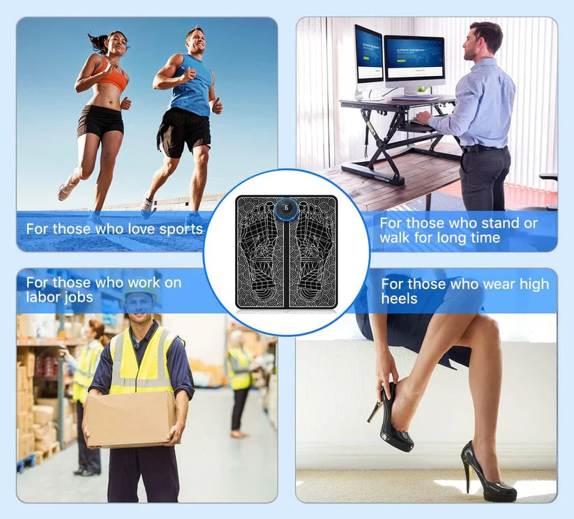 Wireless Relaxing  EMS Foot Massager