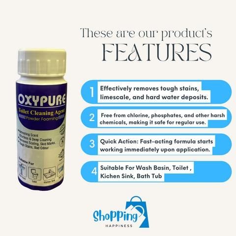 OxyPure Toilet Cleaning Agent Buy 1 Get 1 Free