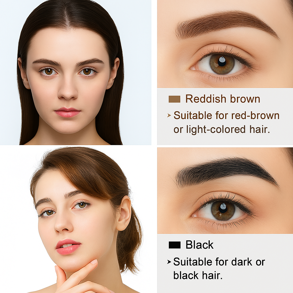 Waterproof 4 Points Long Lasting Eyebrow Pen