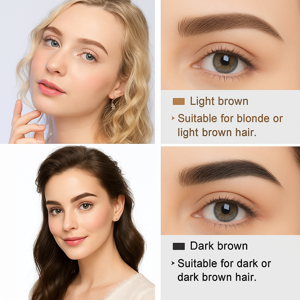 Waterproof 4 Points Long Lasting Eyebrow Pen