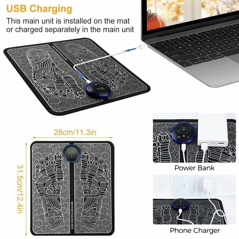 Wireless Relaxing  EMS Foot Massager