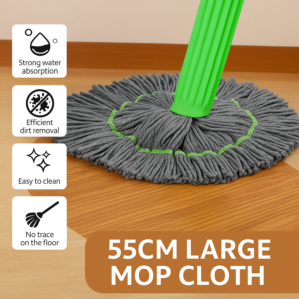 Self-twisting Water Rotating Mop